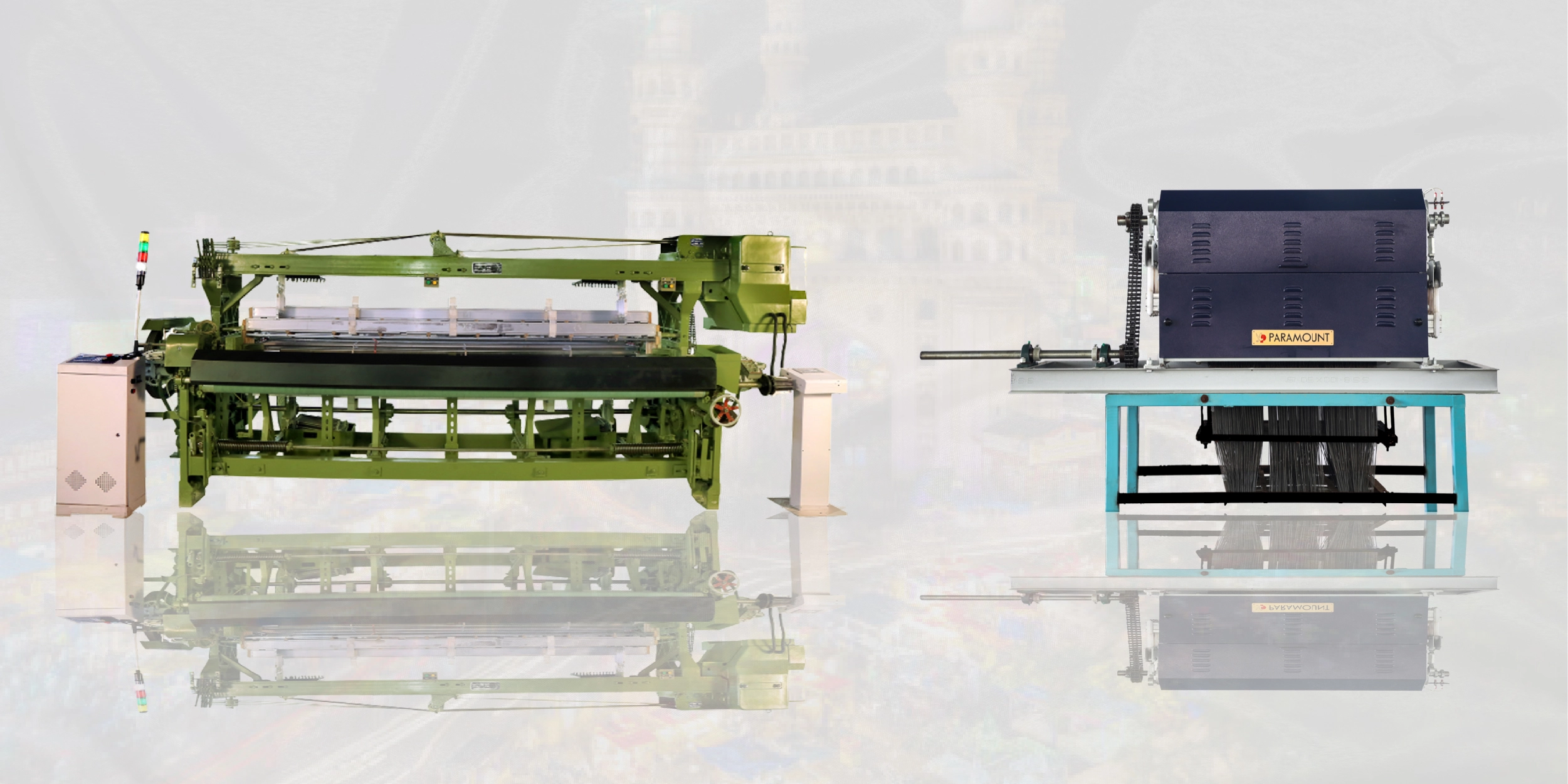 Paramount Looms, a leading textile machinery manufacturer in Gujarat